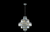 C121-2038D32C/EC - Regency Lighting: Maxime 30 light Chrome Chandelier Clear Elegant Cut Crystal