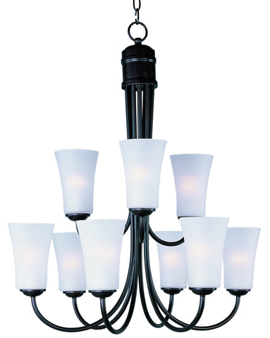 Logan 9-Light Chandelier Oil Rubbed Bronze - C157-10046FTOI