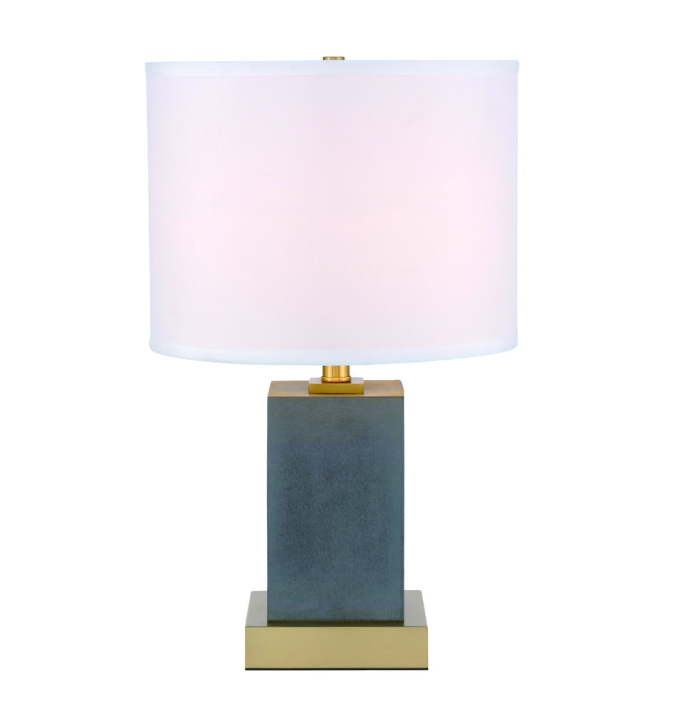 ZC121-TL3026BR - Regency Decor: Pinnacle 1 light Brass Table Lamp