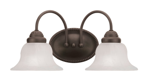 Livex Edgemont 2 Light Bronze Bath Light - C185-1532-07