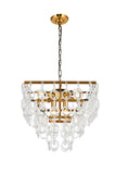 ZC121-1714D16LAB - Urban Classic: Eden 6 light in Light Antique Brass Pendant