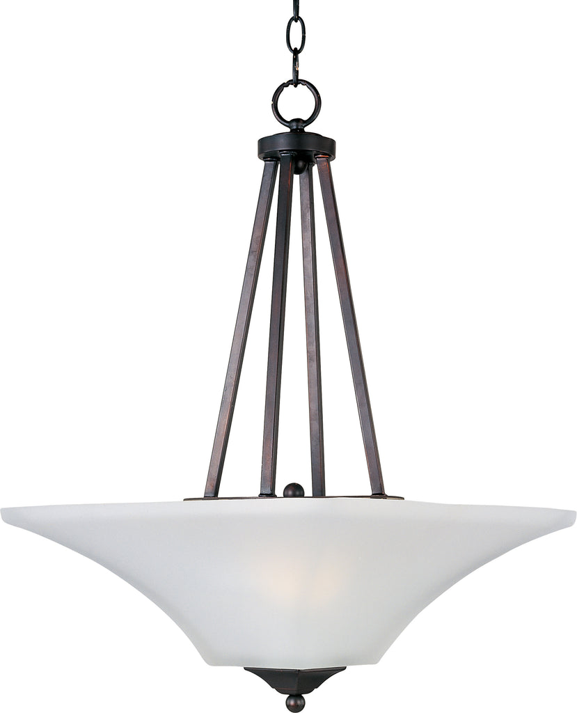 Aurora 2-Light Invert Bowl Pendant Oil Rubbed Bronze - C157-20093FTOI