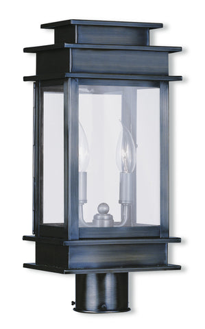 Livex Princeton 2 Light VPW Outdoor Post Lantern - C185-2015-29