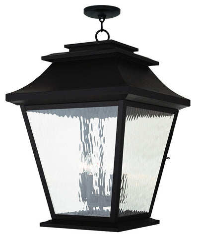 Livex Hathaway 5 Light Bronze Outdoor Chain Lantern  - C185-20247-07