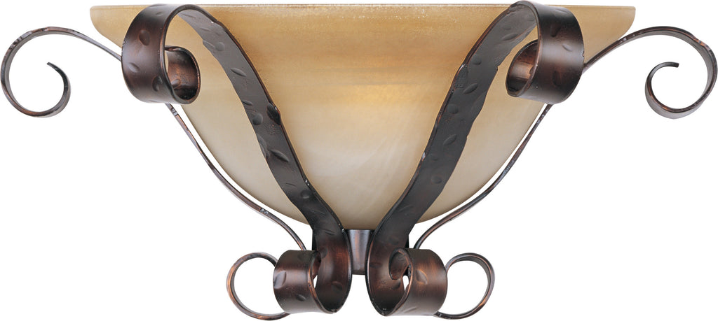 Aspen 1-Light Wall Sconce Oil Rubbed Bronze - C157-20617VAOI