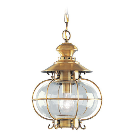 Livex Harbor 1 Light FB Outdoor Chain Lantern  - C185-2225-22