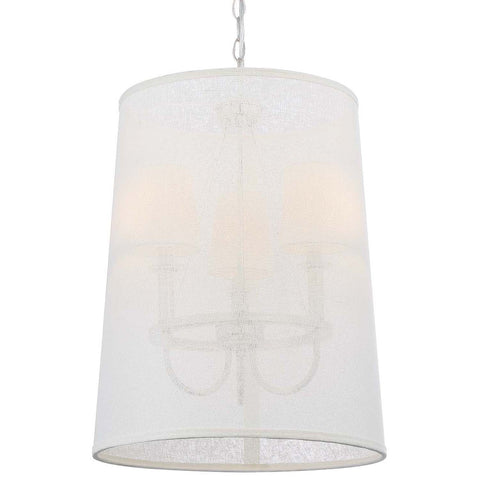 3 Light Polished Nickel Modern Chandelier - C193-2293-PN