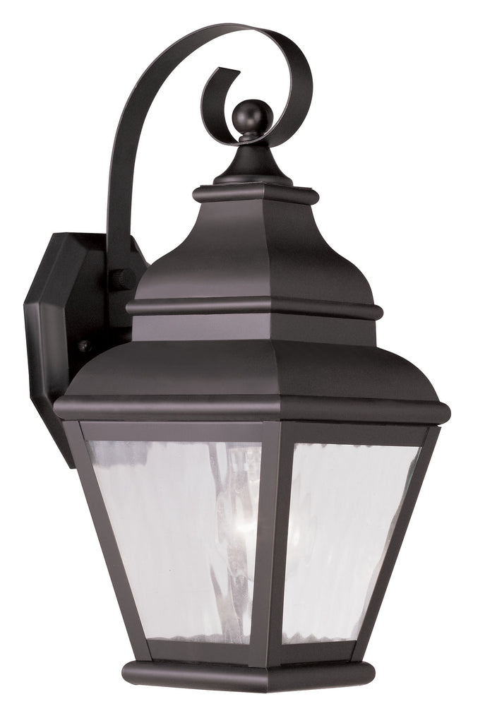 Livex Exeter 1 Light Bronze Outdoor Wall Lantern - C185-2601-07