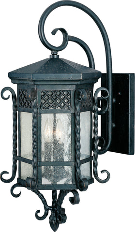 Scottsdale 3-Light Outdoor Wall Lantern Country Forge - C157-30125CDCF