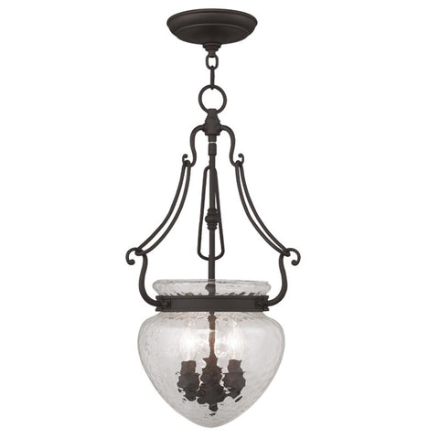 Livex Duchess 3 Light Bronze Chain Lantern  - C185-5043-07