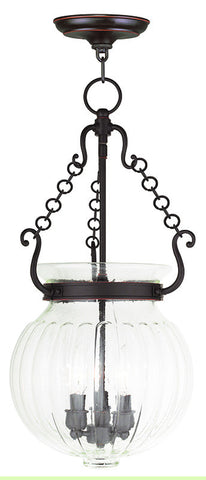 Livex Everett 3 Light Olde Bronze Pendant - C185-50505-67