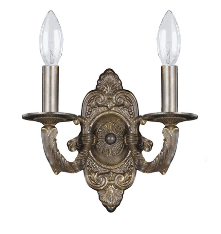 2 Light Venetian Bronze Youth Sconce - C193-5122-VB