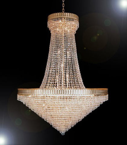 French Empire Empress Crystal (Tm) Chandelier Lighting W48" H60" - G93-560/36