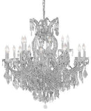 Set of 2-1 Chandelier Crystal Lighting Empress Crystal (TM) Chandeliers H 38" W37" and 1 Large Foyer/Entryway Maria Theresa Empress Crystal (tm) Chandelier Chandeliers Lighting! H 52" W 52" - 1EA CS/1/21510/15+1 + 1EA CS/918/36