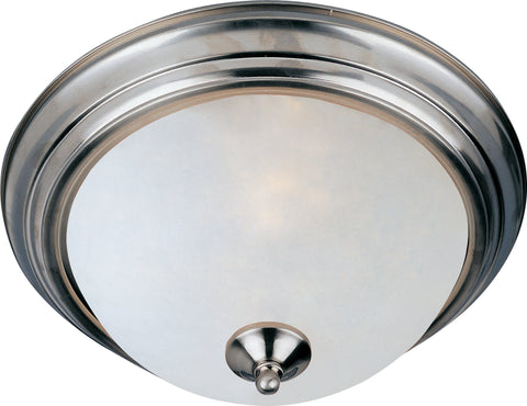 Essentials 3-Light Flush Mount Satin Nickel - C157-5842FTSN