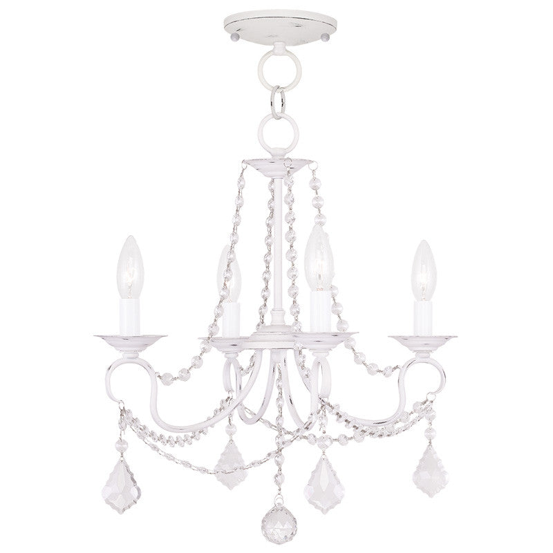 Livex Pennington 4 Light AW Chain Hang/Ceiling Mount - C185-6514-60