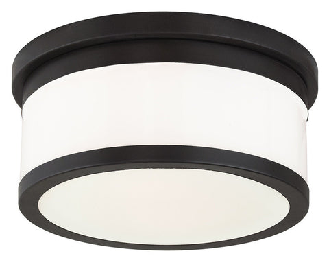 Livex Stafford 2 Light Bronze Ceiling Mount - C185-65502-07