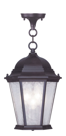 Livex Hamilton 3 Light Bronze Chain Lantern - C185-7564-07