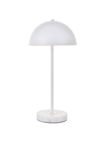 ZC121-LD4026T10WH - Living District: Forte 1 light White Table lamp