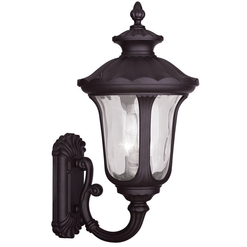 Livex Oxford 3 Light Bronze Outdoor Wall Lantern - C185-7856-07