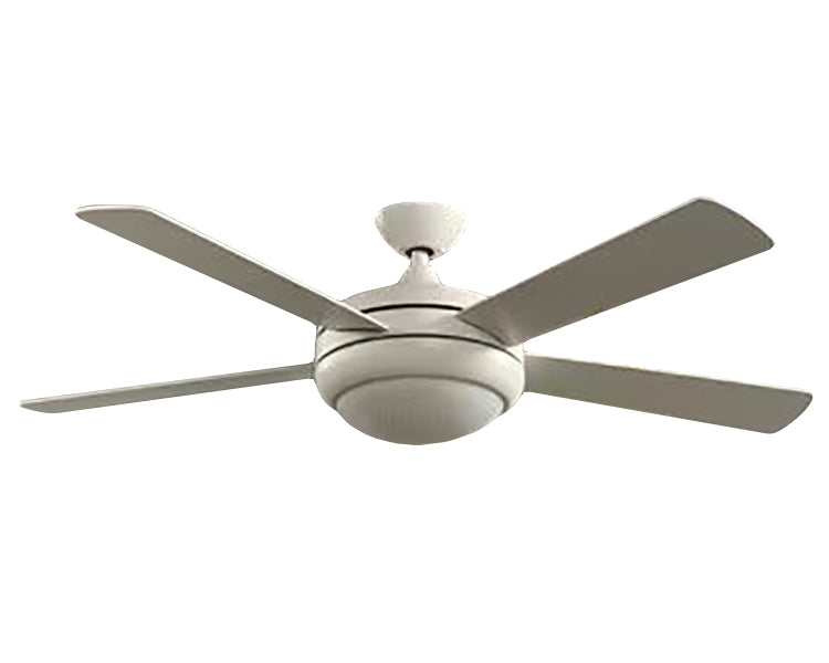 Indoor/Outdoor 52" Ceiling Fan - 4 Blade LED Ceiling Fan with Light Kit Included - G7-8003-WH