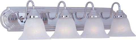 Essentials 4-Light Bath Vanity Polished Chrome - C157-8014MRPC