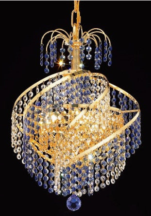 C121-GOLD/8053/1416 Spiral CollectionEmpire Style CHANDELIER Chandeliers, Crystal Chandelier, Crystal Chandeliers, Lighting