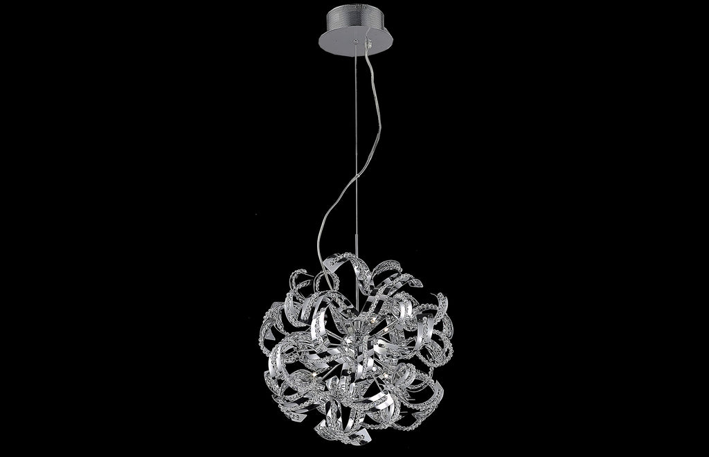 C121-2068D22C/EC - Regency Lighting: Tiffany 13 light Chrome Chandelier Clear Elegant Cut Crystal