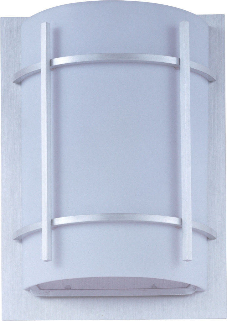 Luna 1-Light Outdoor Wall Lantern Brushed Metal - C157-85215WTBM