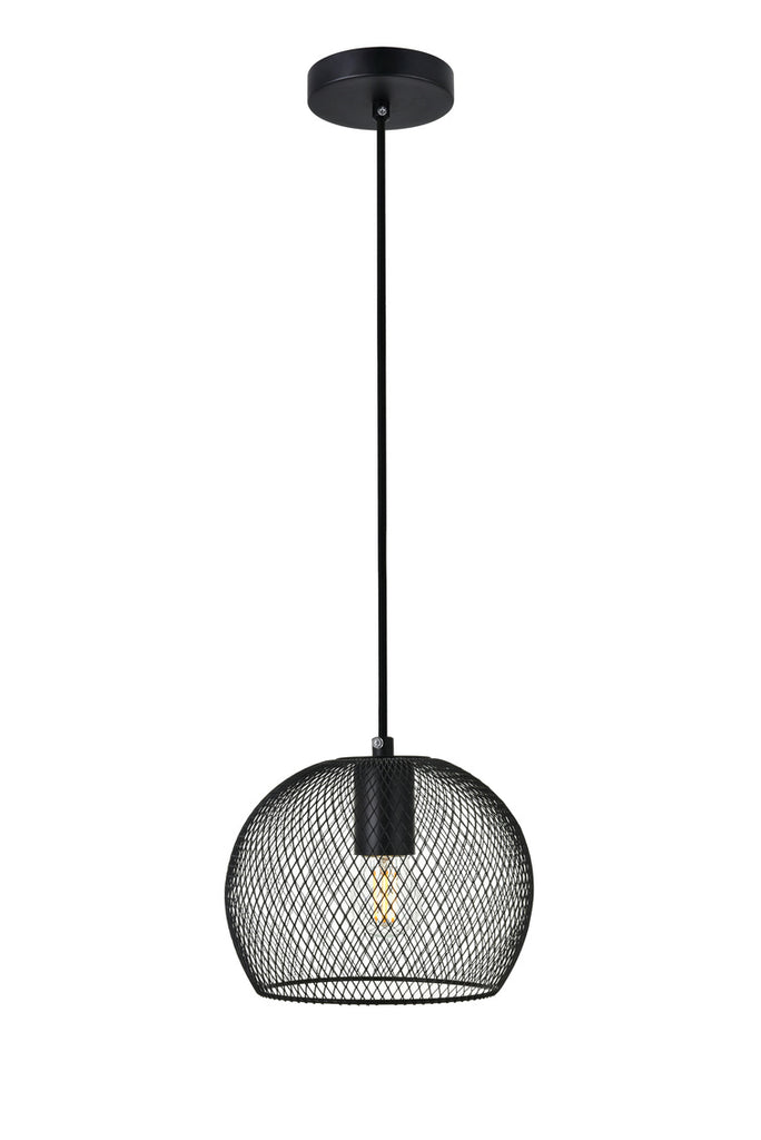 ZC121-LD2248BK - Living District: Keller 1 Light Black Pendant