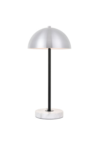 ZC121-LD4026T10BN - Living District: Forte 1 light brushed nickel Table lamp
