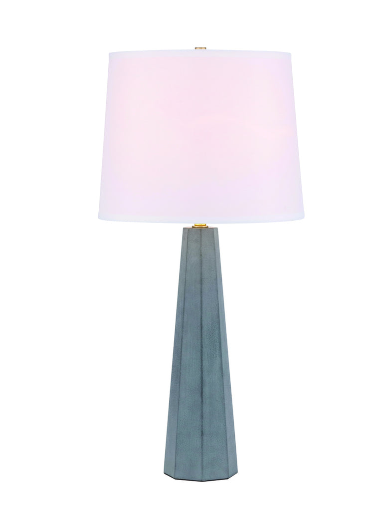 ZC121-TL3044GR - Regency Decor: Airelle 1 light Gray Table Lamp