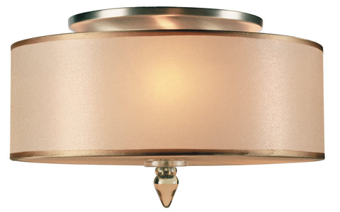 3 Light Antique Brass Transitional Ceiling Mount - C193-9503-AB