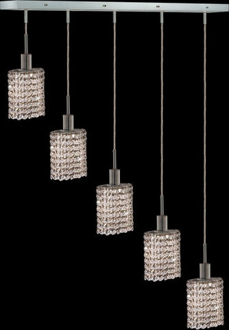 ZC121-1285D-O-E-CL/EC By Regency Lighting Mini Collection 4 Lights Pendant Chrome Finish