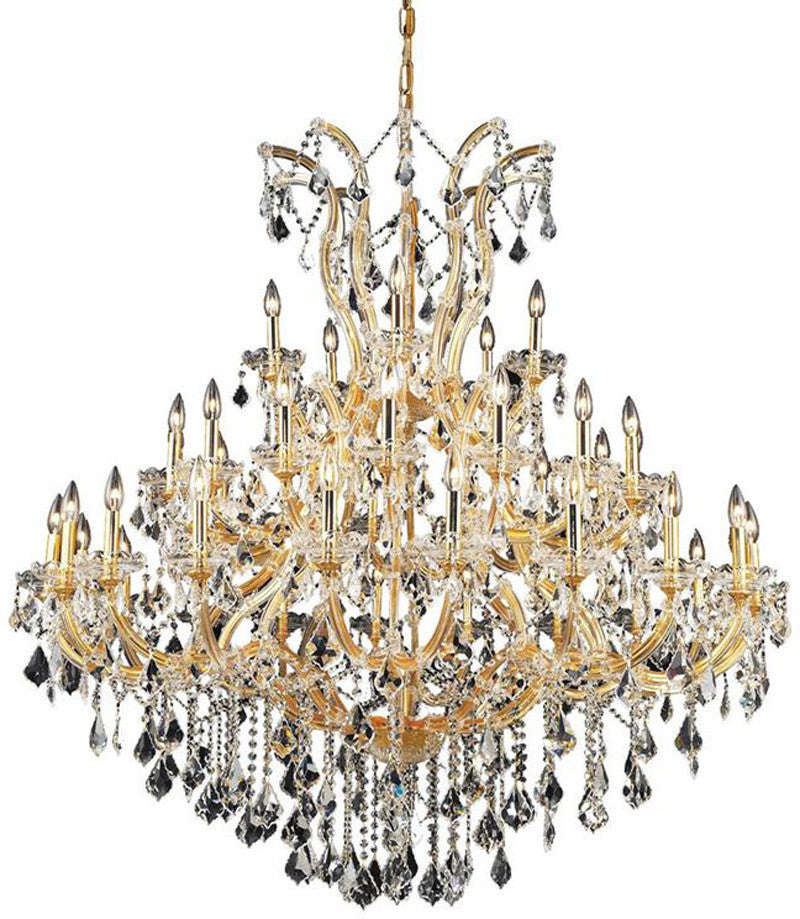 ZC121-2800G52G/EC By Regency Lighting - Maria Theresa Collection Gold Finish 41 Light Foyer/Hallway