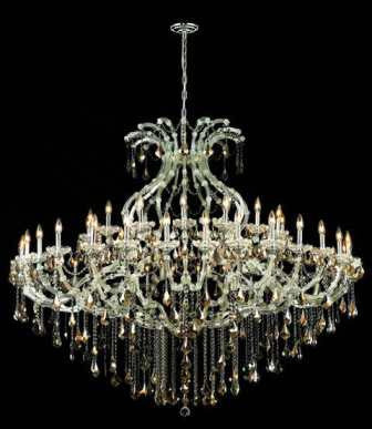 C121-2800G72C-GT By Regency Lighting-Maria Theresa Collection Chrome Finish 49 Lights Chandelier