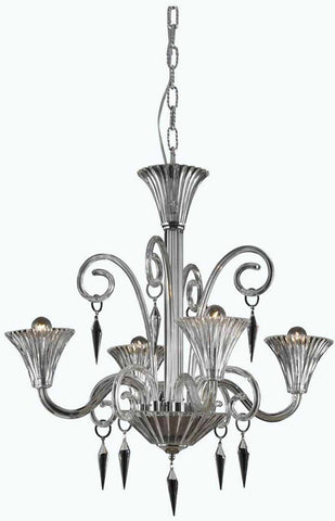 C121-8804D28CL/EC By Elegant Lighting - Symphony Collection 4 Lights Dining Room