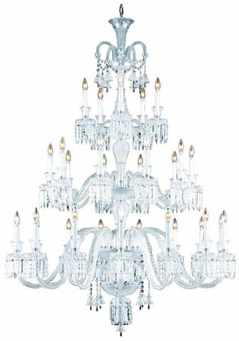 ZC121-8924G44C/EC+SH By Regency Lighting - Majestic Collection Chrome Finish 24 Lights Foyer/Hallway