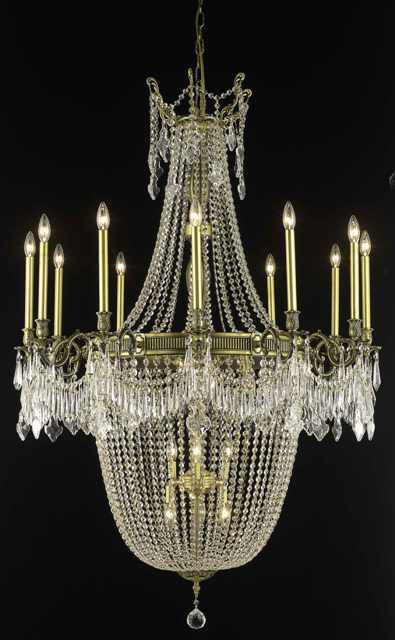 ZC121-9322G40AB/EC By Regency Lighting Esperanza Collection 22 Light Chandeliers Antique Bronze Finish