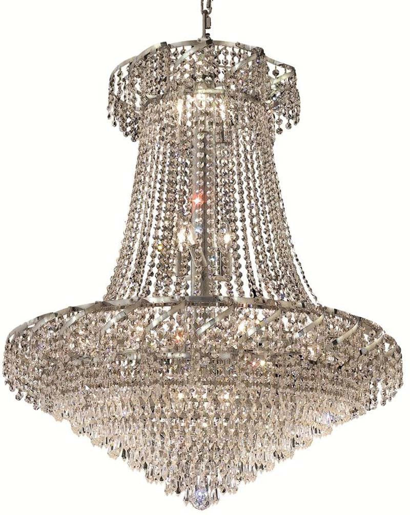 ZC121-ECA4D30C/EC By Regency Lighting - Belenus Collection Chrome Finish 18 Lights Dining Room