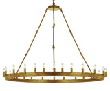 Wrought Iron Vintage Barn Metal Castile One Tier Chandelier Industrial Loft Rustic Lighting - G7-CG/3428/30