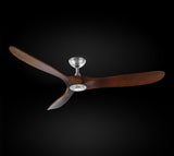 Indoor/Outdoor Ceiling Fan - Vintage Rustic Propeller Wood Indoor/Outdoor Ceiling Fan -  60" Diameter - G7-19/17/4561
