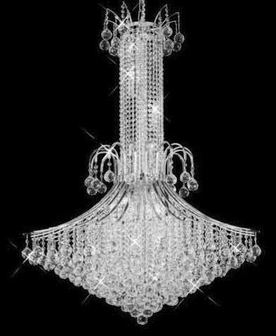 ZC121-V8006G35C By REGENCY - Toureg Collection Polished Chrome Finish Chandelier