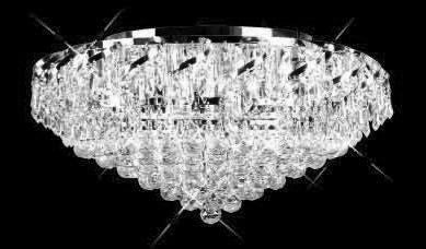 ZC121-VECA1F26C By REGENCY - Belenus Collection Polished Chorme Finish Flush Semi Flush Lighting