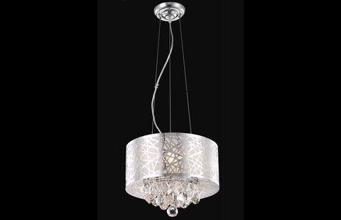 C121-2079D14C/RC - Regency Lighting: Prism 3 light Chrome Pendant Clear Royal Cut Crystal