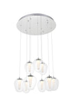 ZC121-5106D9C - Regency Lighting: Ivy 9 light in Chrome Pendant