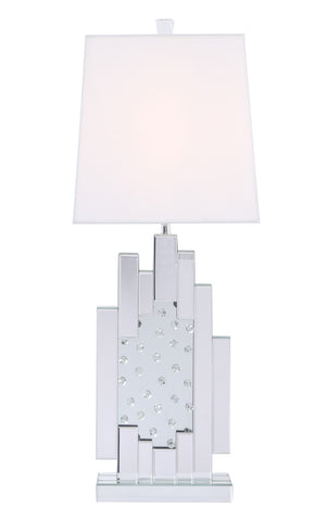 ZC121-ML9331 - Regency Decor: Sparkle Collection 1-Light Clear Crystal Table Lamp