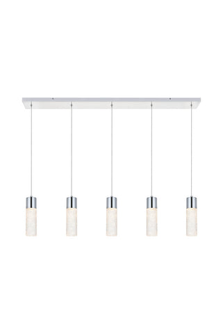 ZC121-5200D42C - Regency Lighting: Constellation 5 light Chrome LED Pendant