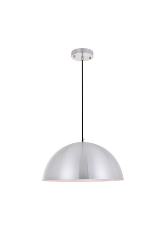 ZC121-LD4025D16BN - Living District: Forte 1 light brushed nickel Pendant